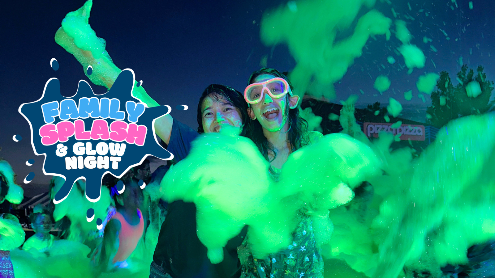 Family Splash & Glow Night