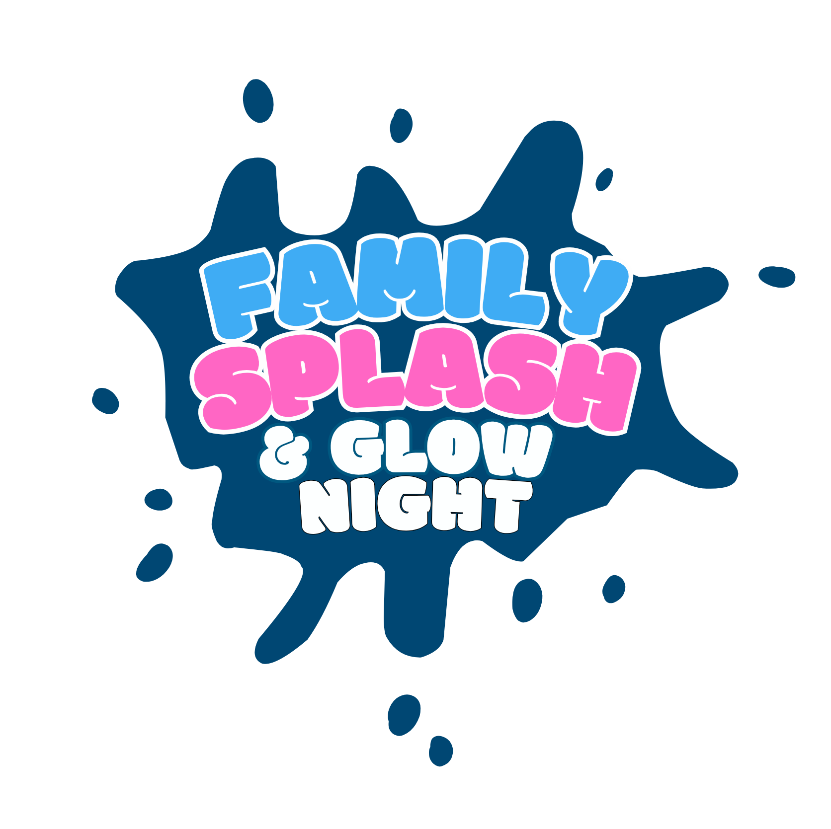Family Splahs & Glow Night