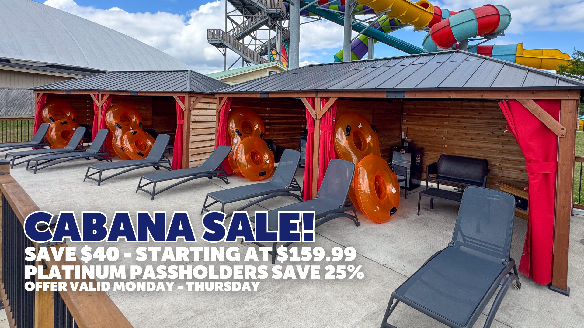 Cabana Bookings